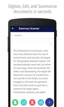 Summary Scanner APK screenshot 1 Summary Scanner APK screenshot 1