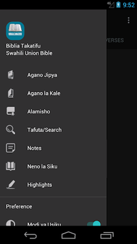 Biblia Takatifu, Swahili Bible APK screenshot 1