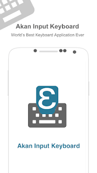 Akan Input keyboard APK screenshot 1