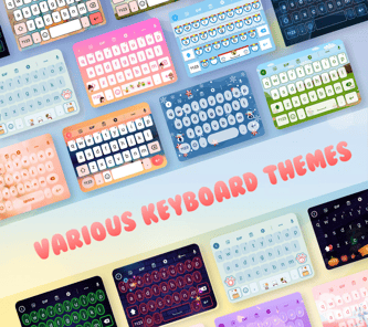 Emoji Keyboard: Theme, Photo APK screenshot 1