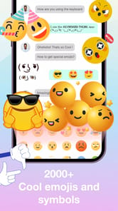 Emoji Keyboard: Fonts & Themes APK screenshot 1