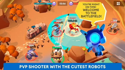 Little Big Robots. Mech Battle APK screenshot 1