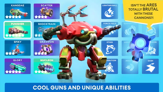 Little Big Robots. Mech Battle APK screenshot 1