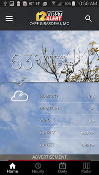 KFVS12 First Alert Weather APK screenshot 1