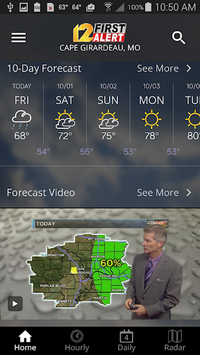 KFVS12 First Alert Weather APK screenshot 1