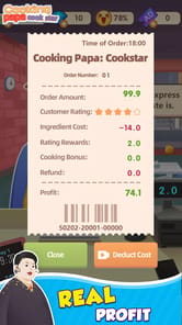 Cooking Papa:Cookstar APK screenshot 1
