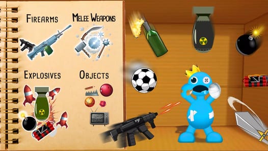 Kick The Rainbow Monster APK screenshot 1