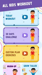 Kids Workout APK screenshot 1