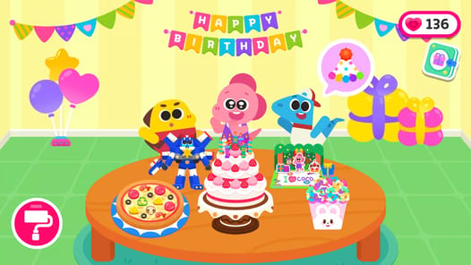 Cocobi Birthday Party - cake APK screenshot 1