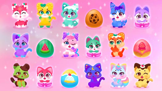 Cocobi Cotton Candy Kitten APK screenshot 1