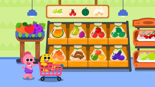Cocobi Supermarket - Kids game APK screenshot 1