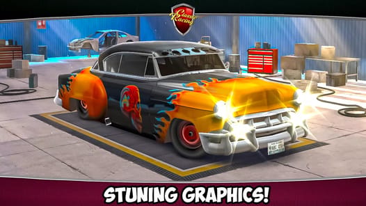 Classic Drag Racing Car Game APK screenshot 1