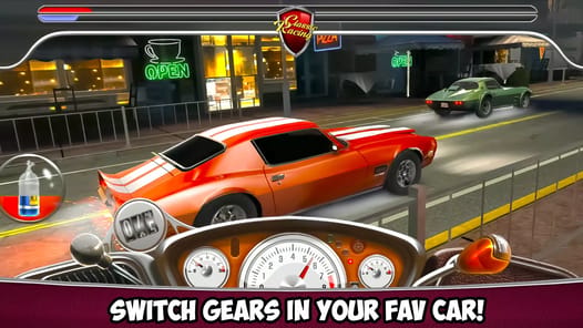 Classic Drag Racing Car Game APK screenshot 1