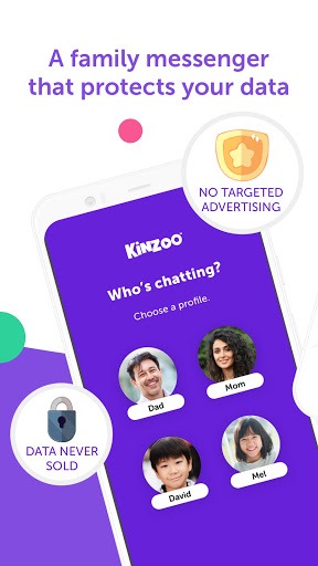 Kinzoo Messenger For Kids APK screenshot 1