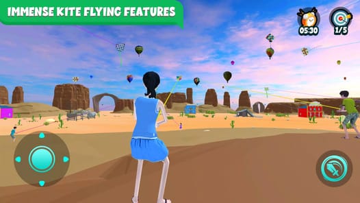 Kite Flying 2024 - Pipa Battle APK screenshot 1