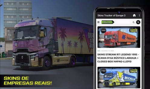 Skins Truckers Of Europe 3 APK screenshot 1