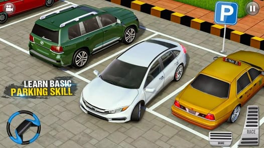 Modern Car Parking 3D Driving APK screenshot 1