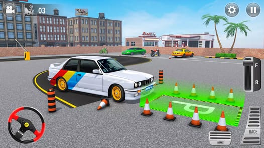Modern Car Parking 3D Driving APK screenshot 1