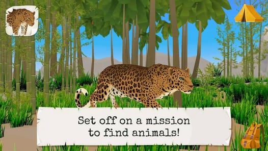 Wild Animals VR Kid Game APK screenshot 1