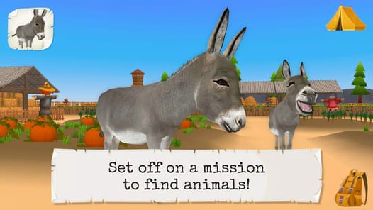 Farm Animals & Pets VR/AR Game APK screenshot 1