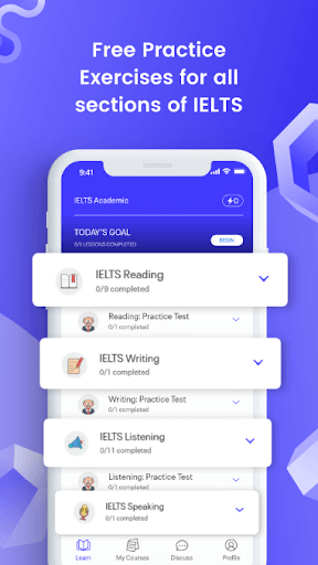 IELTS Prep by LeapScholar APK screenshot 1