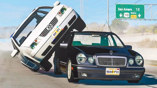 Realistic Car Crash Simulator APK screenshot 1