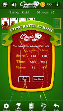 Classic Solitaire - Without Ads APK screenshot 1 Classic Solitaire - Without Ads APK screenshot 1