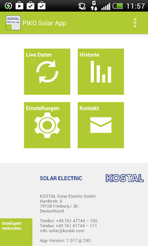 KOSTAL  Solar App APK screenshot 1