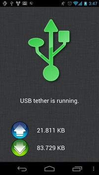 ClockworkMod Tether (no root) APK screenshot 1