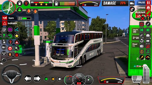 Euro Bus Simulator - Coach Bus APK screenshot 1