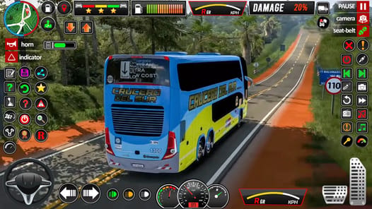 Euro Bus Simulator - Coach Bus APK screenshot 1