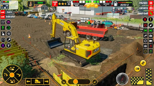 Real JCB Construction Games 3D APK screenshot 1