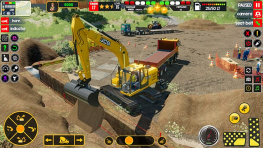 Real JCB Construction Games 3D APK screenshot 1