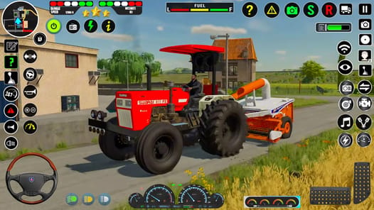 Farming Games Tractor Driving APK screenshot 1