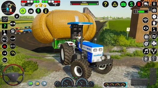 Farming Games Tractor Driving APK screenshot 1