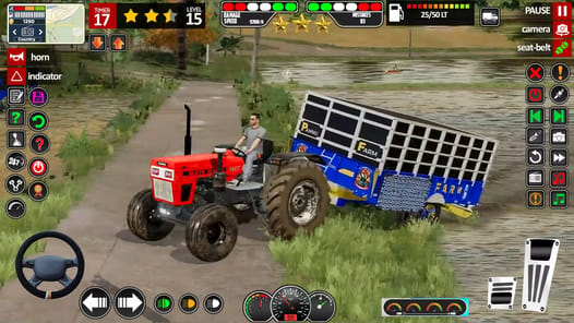 Tractor Game 3D Farming Games APK screenshot 1