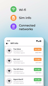 Network Wi-Fi Info & SIM Tools APK screenshot 1