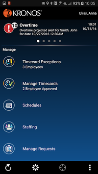 Kronos Mobile APK screenshot 1 Kronos Mobile APK screenshot 1
