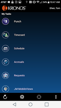 Kronos Mobile APK screenshot 1 Kronos Mobile APK screenshot 1
