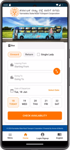 KSRTC APK screenshot 1