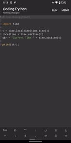 Coding Python APK screenshot 1