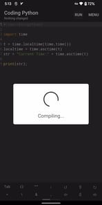 Coding Python APK screenshot 1