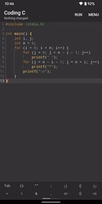 Coding C APK screenshot 1