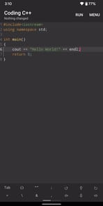 Coding C++ APK screenshot 1