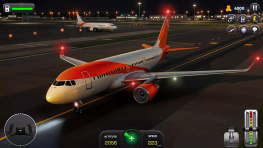 Flight Sim 3D: Airplane Games APK screenshot 1