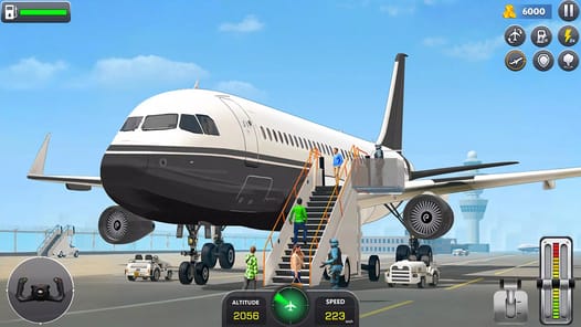 Flight Sim 3D: Airplane Games APK screenshot 1