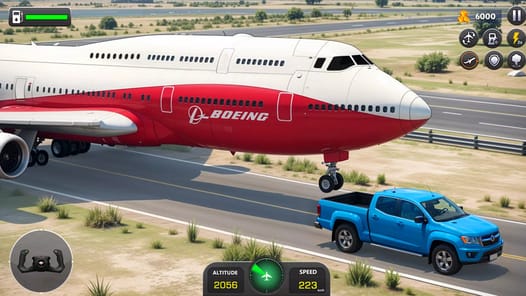 Flight Sim 3D: Airplane Games APK screenshot 1