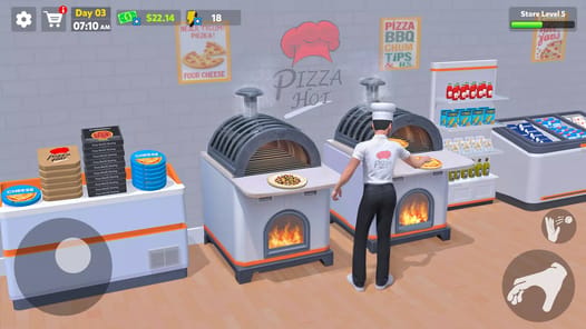 Pizza Shop Simulator 3D APK screenshot 1