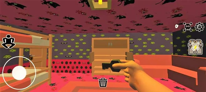 lady Granny Bug: Horror Games APK screenshot 1