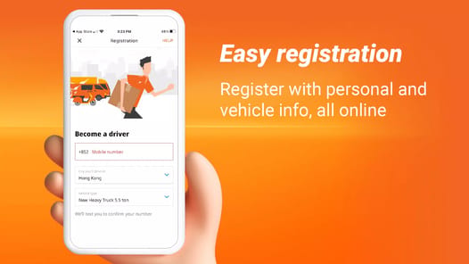 Lalamove Driver APK screenshot 1 Lalamove Driver APK screenshot 1